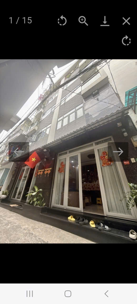 Nhà hẻm xe hơi , 65m2 , 4 lầu , Phú Nhuận , giá 11 tỷ . 15990439