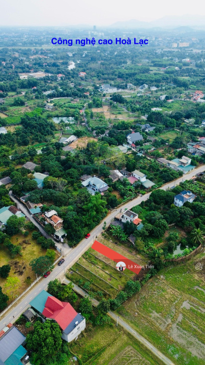 sốc lô đất trục chính kinh doanh ngay 185m2 tại Đồng Trạng, Hoà Lạc. Rẻ nhất thị trường 15990609