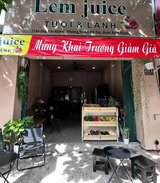 [SANG GẤP] TIỆM CAFE & NƯỚC ÉP – KHU VỰC UNG VĂN KHIÊM, BÌNH THẠNH 15990836