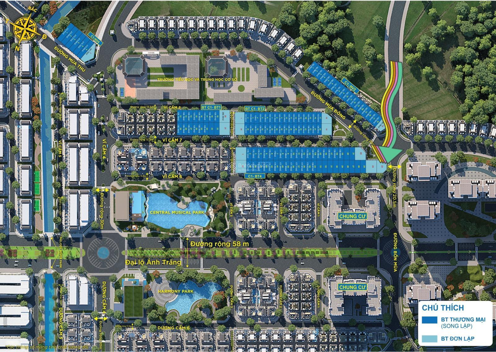 💸 Mua 1 được 2: Nhà ở + mặt bằng kinh doanh tại An Lạc Green Symphony 15991167