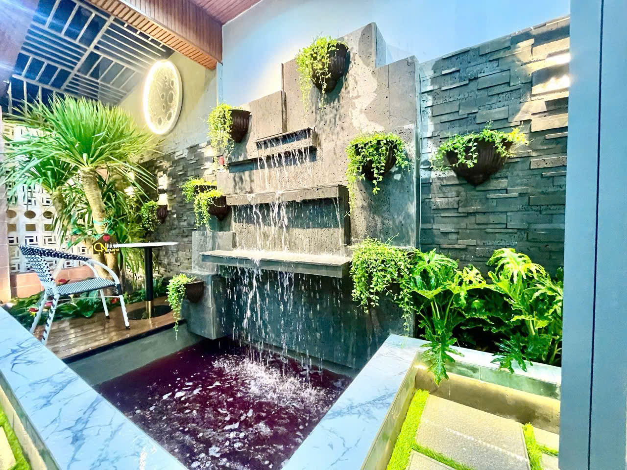 NHÀ PHỐ SÂN VƯỜN - TRUNG TÂM THỊ TRẤN NHÀ BÈ 5,5M × 25M♦️ 7.2 TY CÓ TL 15991173