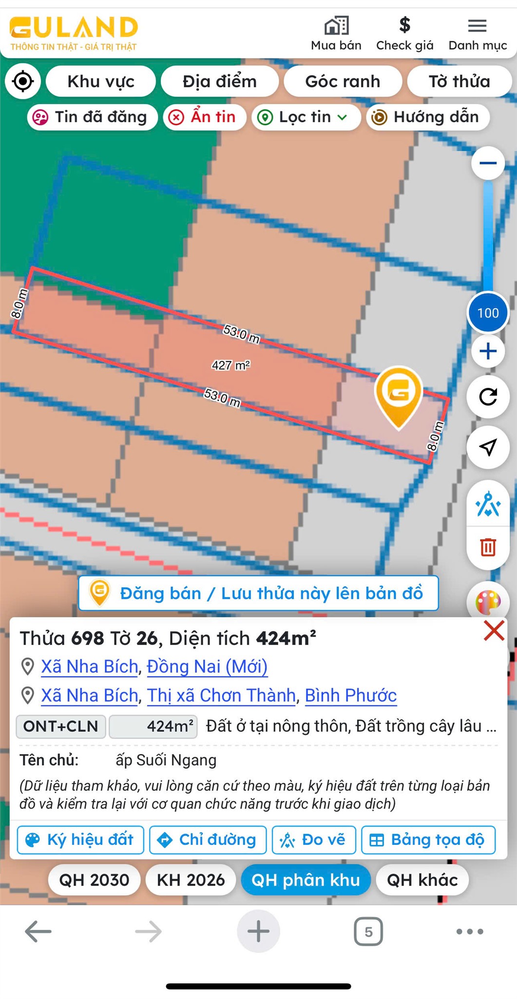 *CẦN BÁN GẤP ĐẤT GIÁ TỐT – XÃ NHA BÍCH, CHƠN THÀNH , TỈNH BÌNH PHƯỚC 15991186