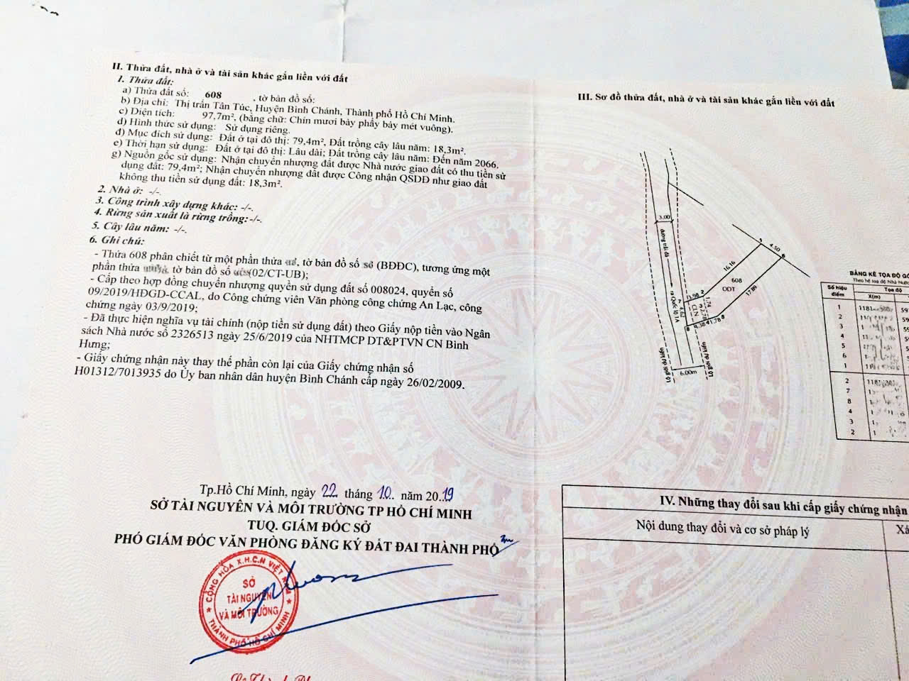 CẦN BÁN 98M2 ĐẤT THỔ CƯ HẺM BA GÁC GẦN QL1A 15991342