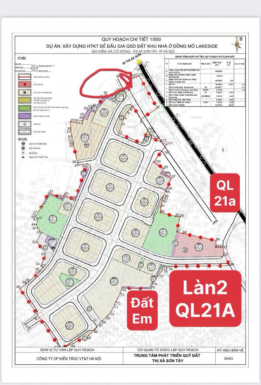 LÔ ĐẤT MẶT ĐƯỜNG QL21 MỞ RỘNG 80M TẠI LỤC QUÂN - LIÊN HỆ E GIÁ TỐT 15991558