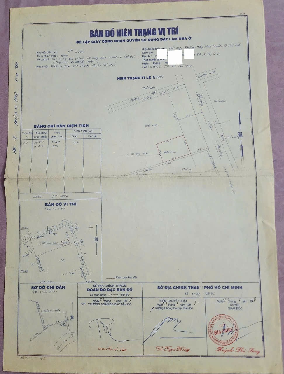 GIÁ TỐT - CHÍNH CHỦ Cần Bán Nhanh Lô Đất Đẹp Mặt Tiền Đường Hiệp Bình - TP Thủ Đức. 15991684