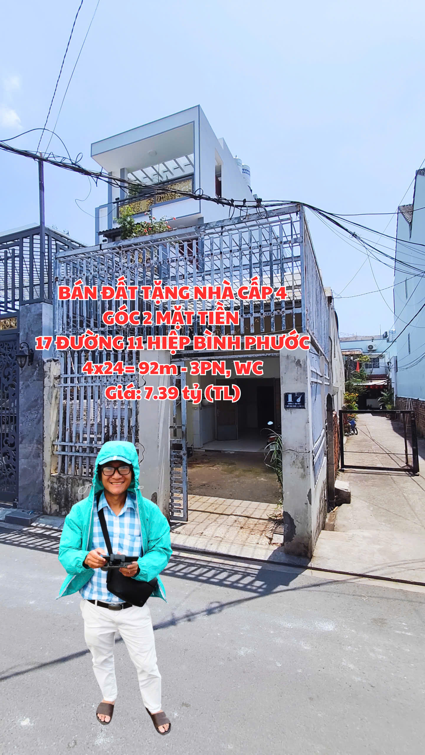 Bán Nhà Góc 2 Mặt Tiền Đường Số 11 – Hiệp Bình Phước – TP Thủ Đức 15991728