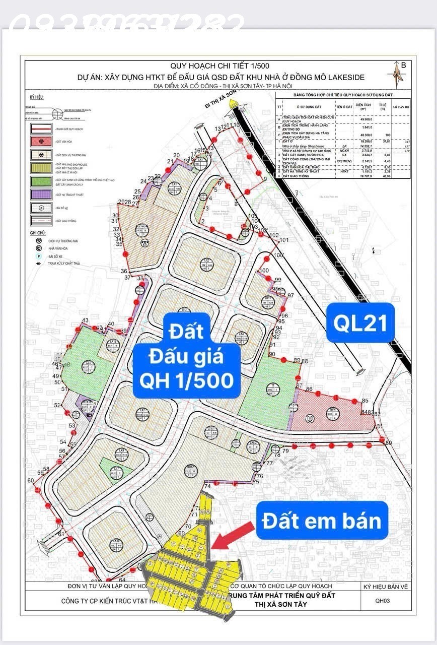 Duy nhất lô đất 100m2 gần Metro số 5, khu vực trung tâm Hòa Lạc. Phù hợp xây trọ, đầu tư sinh lời, 15991799