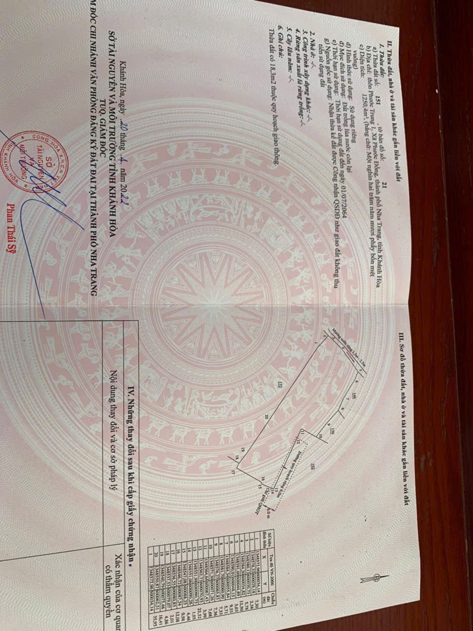 BÁN ĐẤT GIÁ TỐT – CƠ HỘI ĐẦU TƯ SINH LỜI – TP NHA TRANG – KHÁNH HÒA 15991818