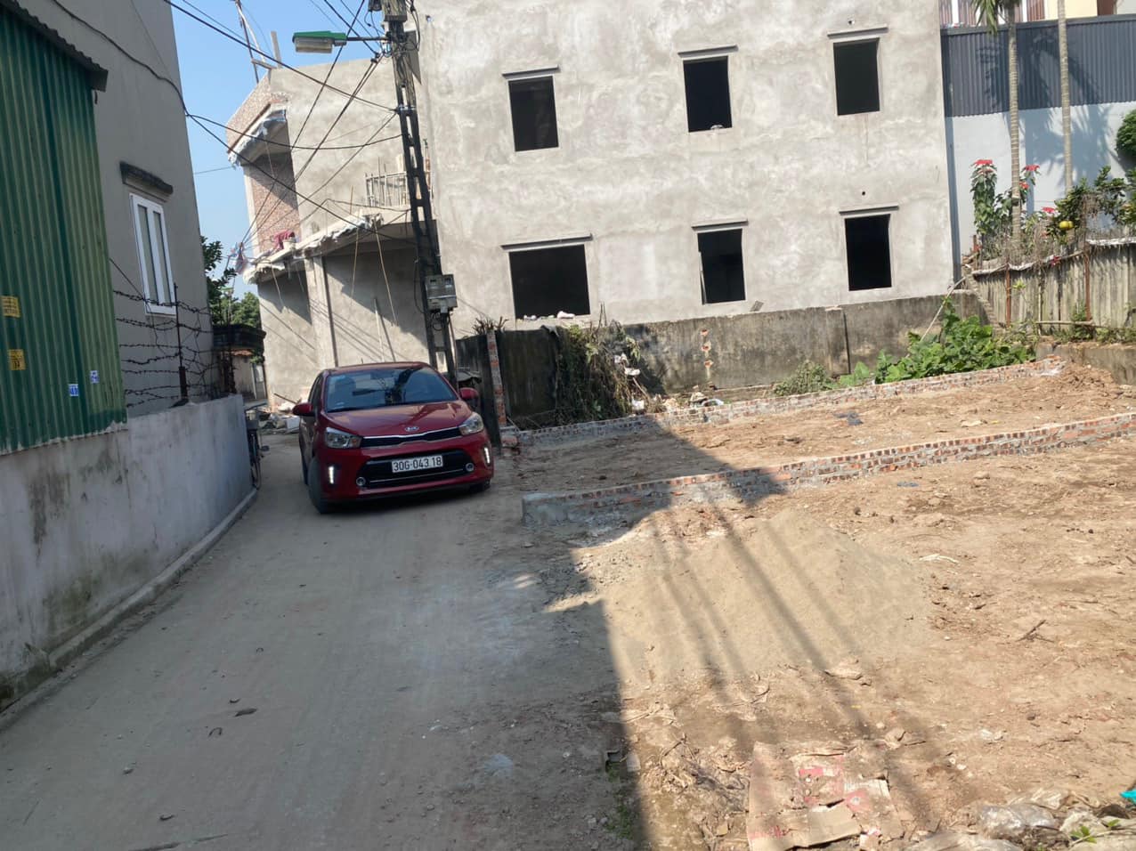 Bán đất Đại Áng, Thanh Trì, 47m2, ngõ thông ô tô 7 chỗ vào đất, 200m ra KĐT Vinhomes Olympic , giá 15991877