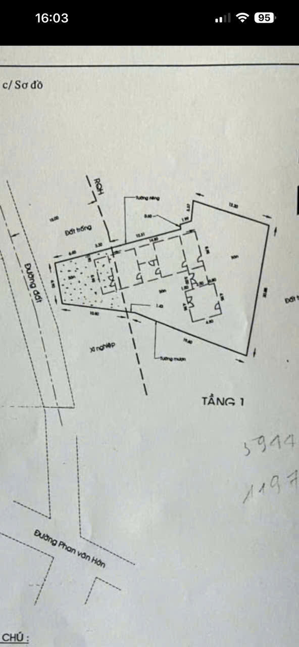 MẶT TIỀN TÂN THỚI NHẤT 01 – QUỸ ĐẤT 497M² THỔ CƯ – CHỈ 20 TỶ 15991882