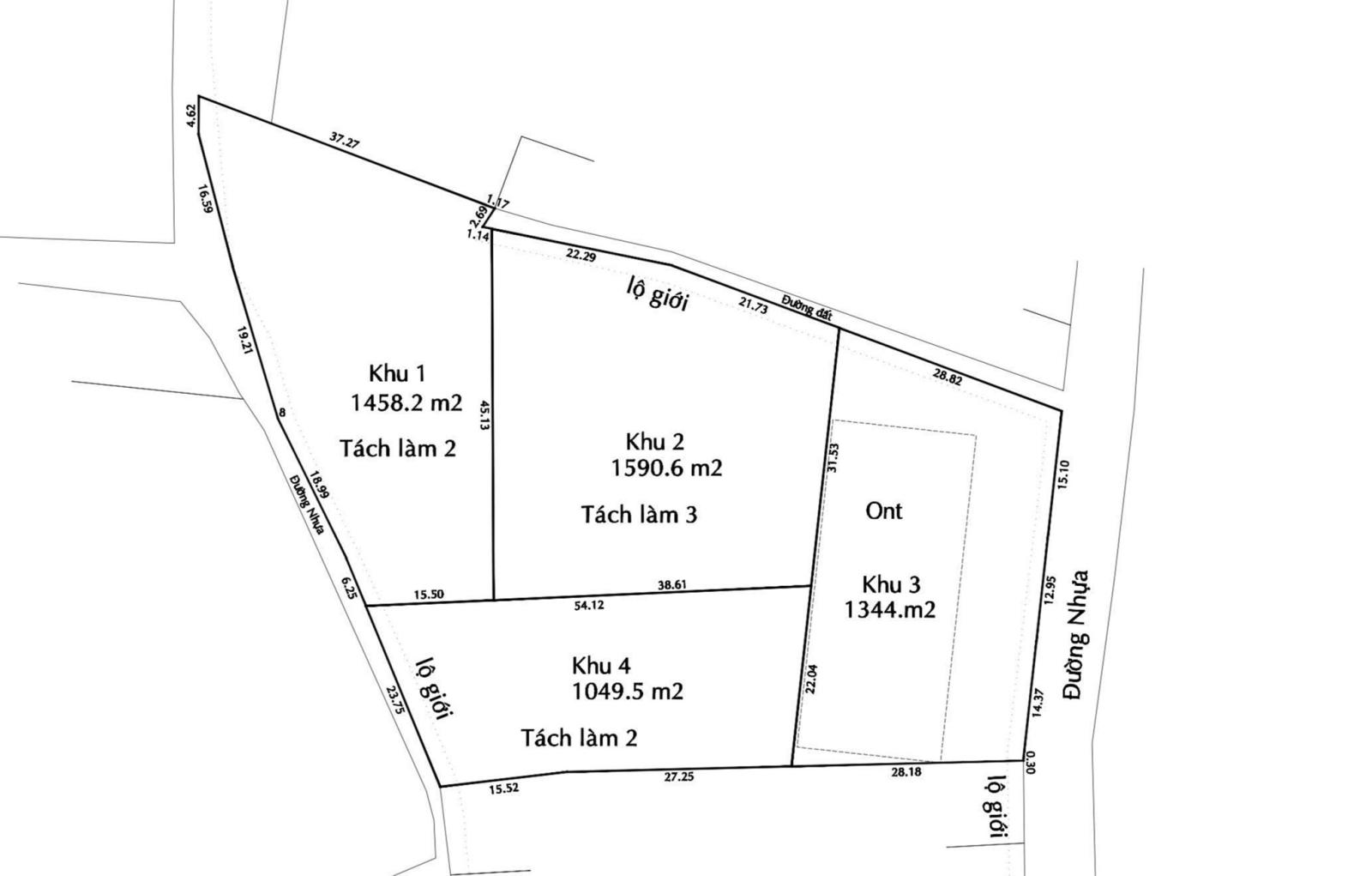 ĐẤT ĐẸP – GIÁ TỐT–CẦN BÁN ĐẤT 3 MẶT TIỀN TẠI  Đường Đào Thị Thơm, Xã An Nhơn Tây, Củ Chi, TP.HCM 15991963