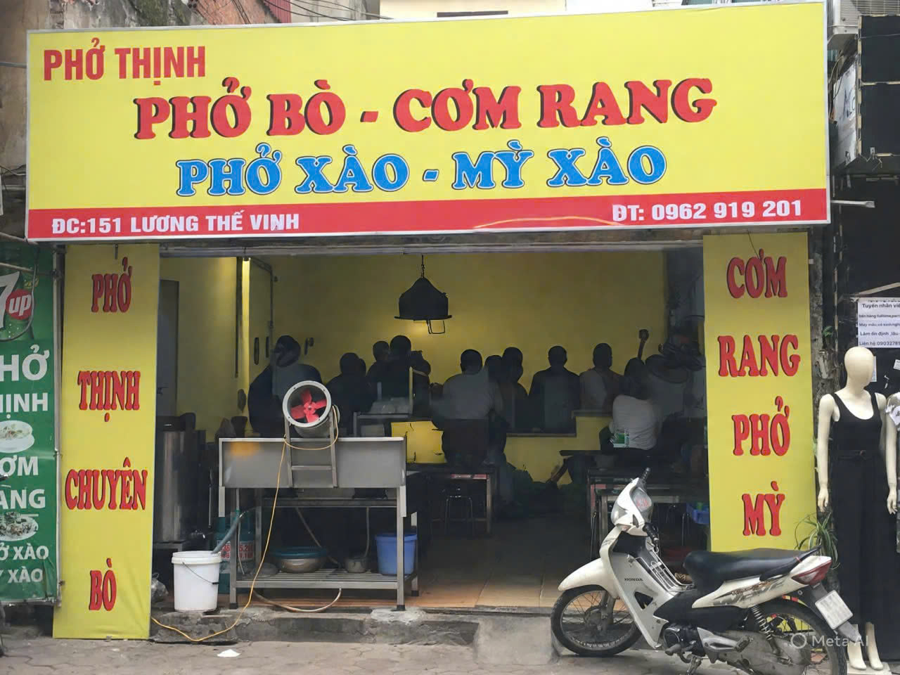 SANG NHƯỢNG QUÁN ĂN – VỊ TRÍ ĐẸP, ĐÔNG KHÁCH TẠI NAM TỪ LIÊM, HÀ NỘI 15991978