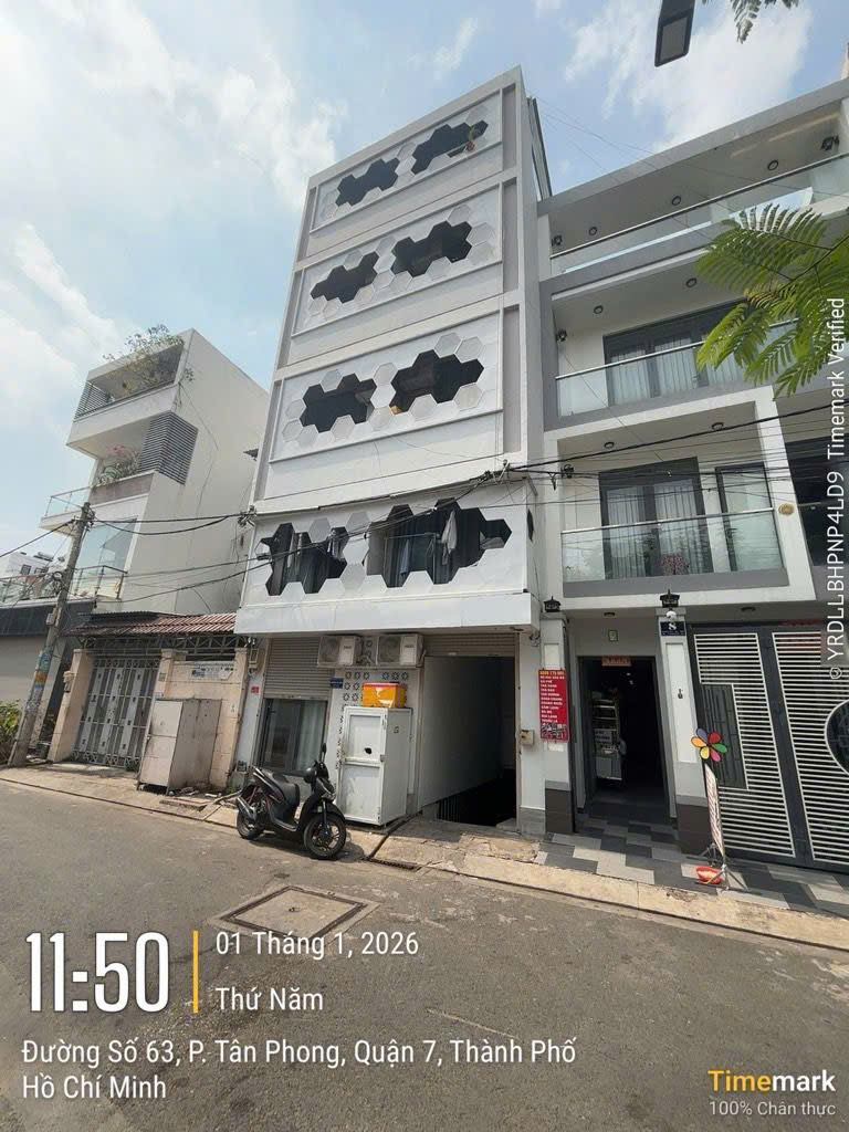 Quận 7, Căn Hộ Dịch Vụ 6 Tầng, 20 Phòng, 6x18m, 27 Tỷ, Tại KDC Tân Quy Đông, Bán Gấp 15992001