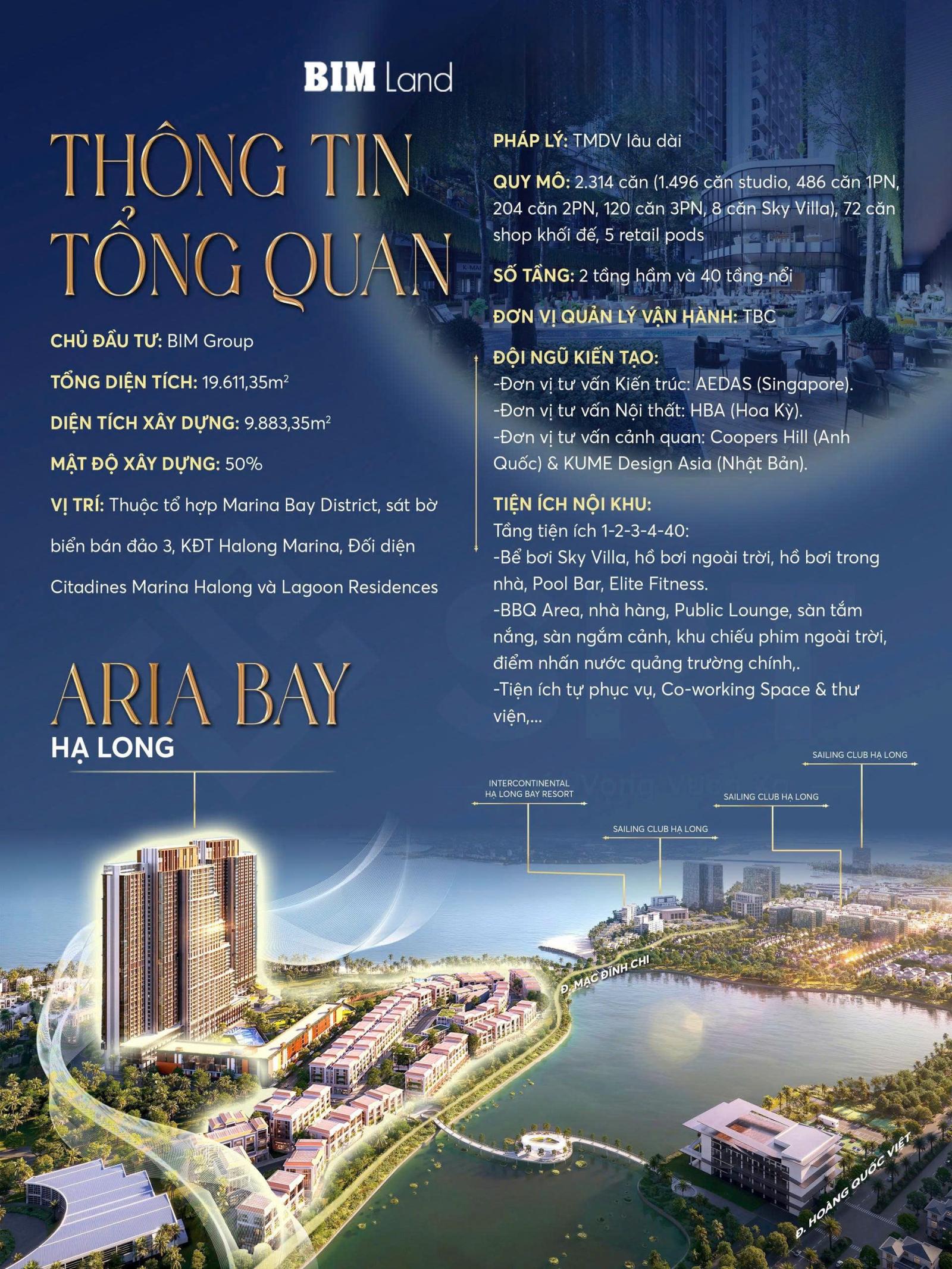 Chỉ từ gần 800 triệu – sở hữu ngay studio sát biển tại Aria Bay Hạ Long 15992114