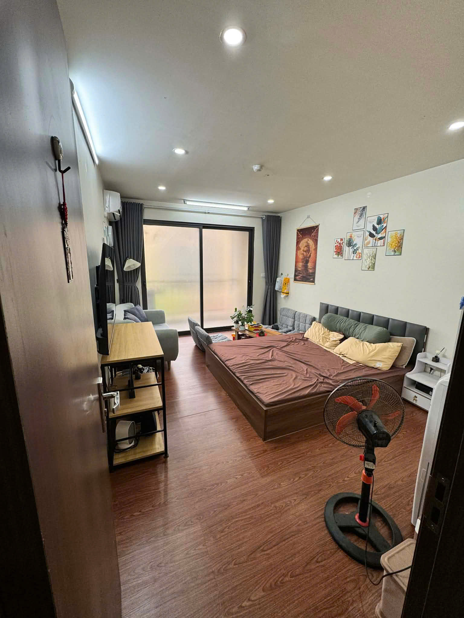 Cho thuê căn Chung cư mini 1n1k ở ngõ 295 Bạch Mai, Full đồ cao cấp 7tr8/ tháng 15992118