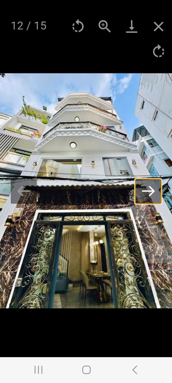 Nhà hẻm xe hơi , 38m2 , 5 lầu , Phú Nhuận , giá 8.95 tỷ . 15992192