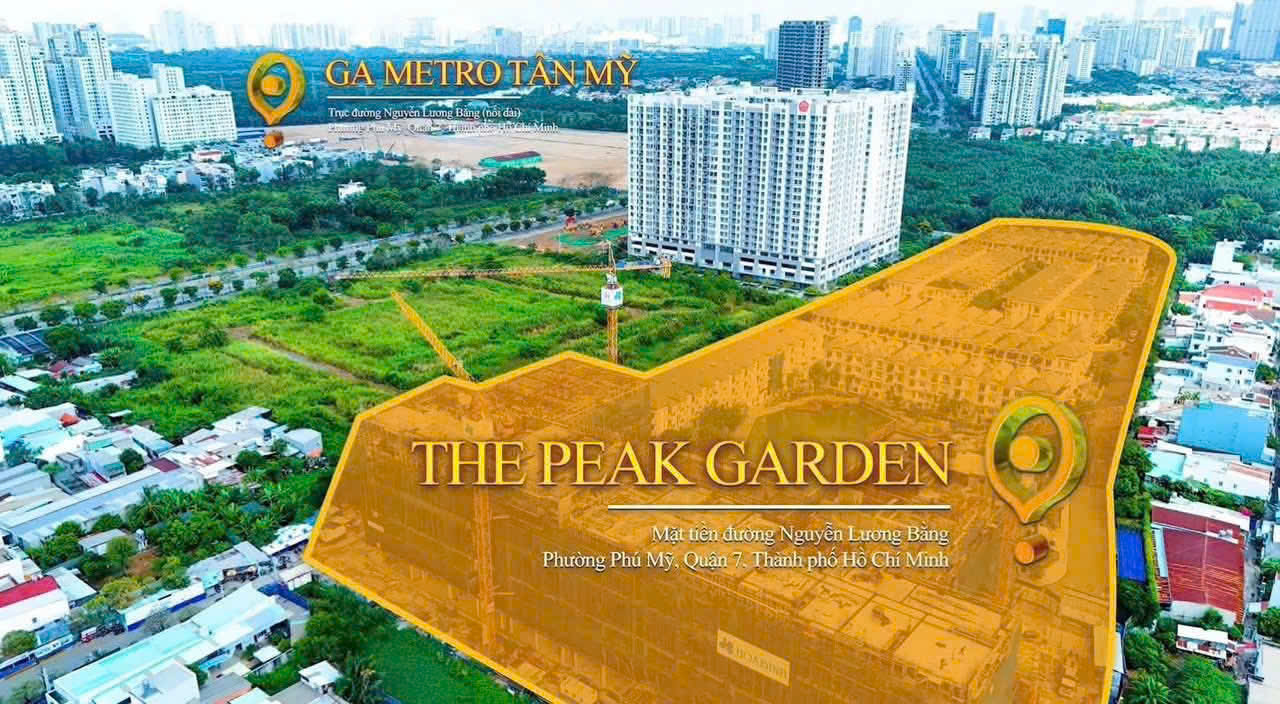 ****Nhận giữ chỗ 200 căn The Peak Garden Quận 7 sát cạnh nhà ga Tân Mỹ, Quận 7 với giá từ 75 15992274