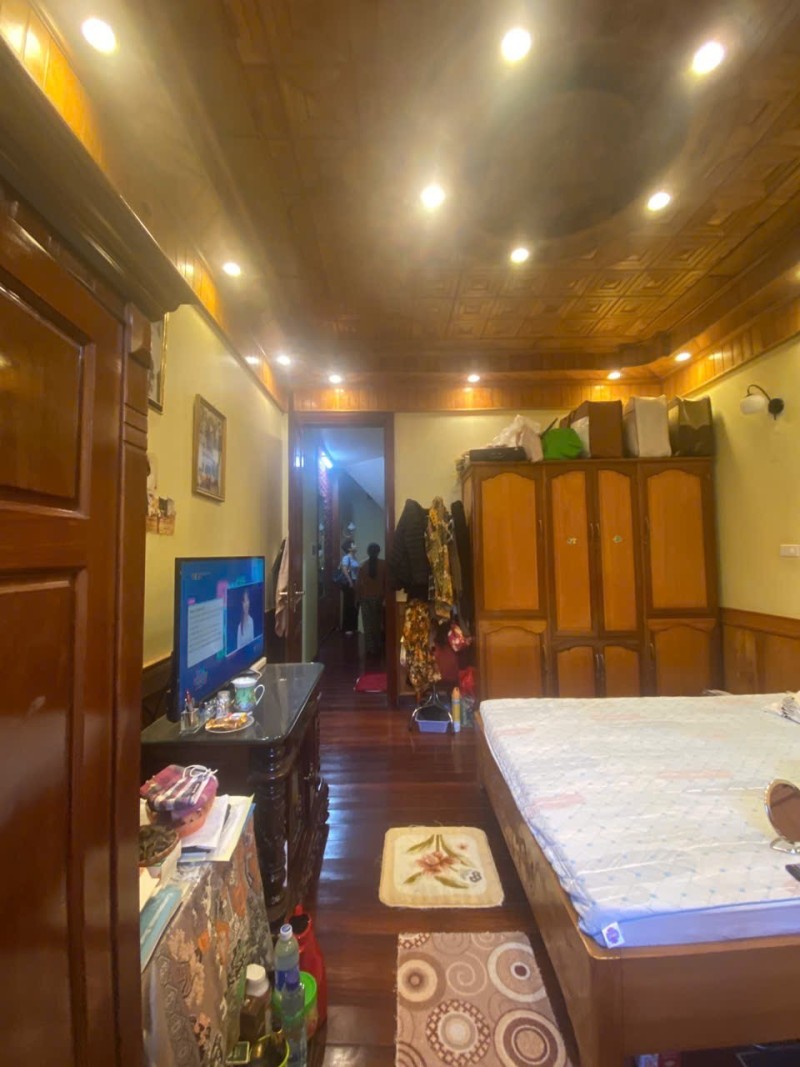 BÁN NHÀ NGỌC THỤY – LONG BIÊN  Ô TÔ VÀO NHÀ – KHU CÁN BỘ – NỘI THẤT GỖ CAO CẤP 15992354