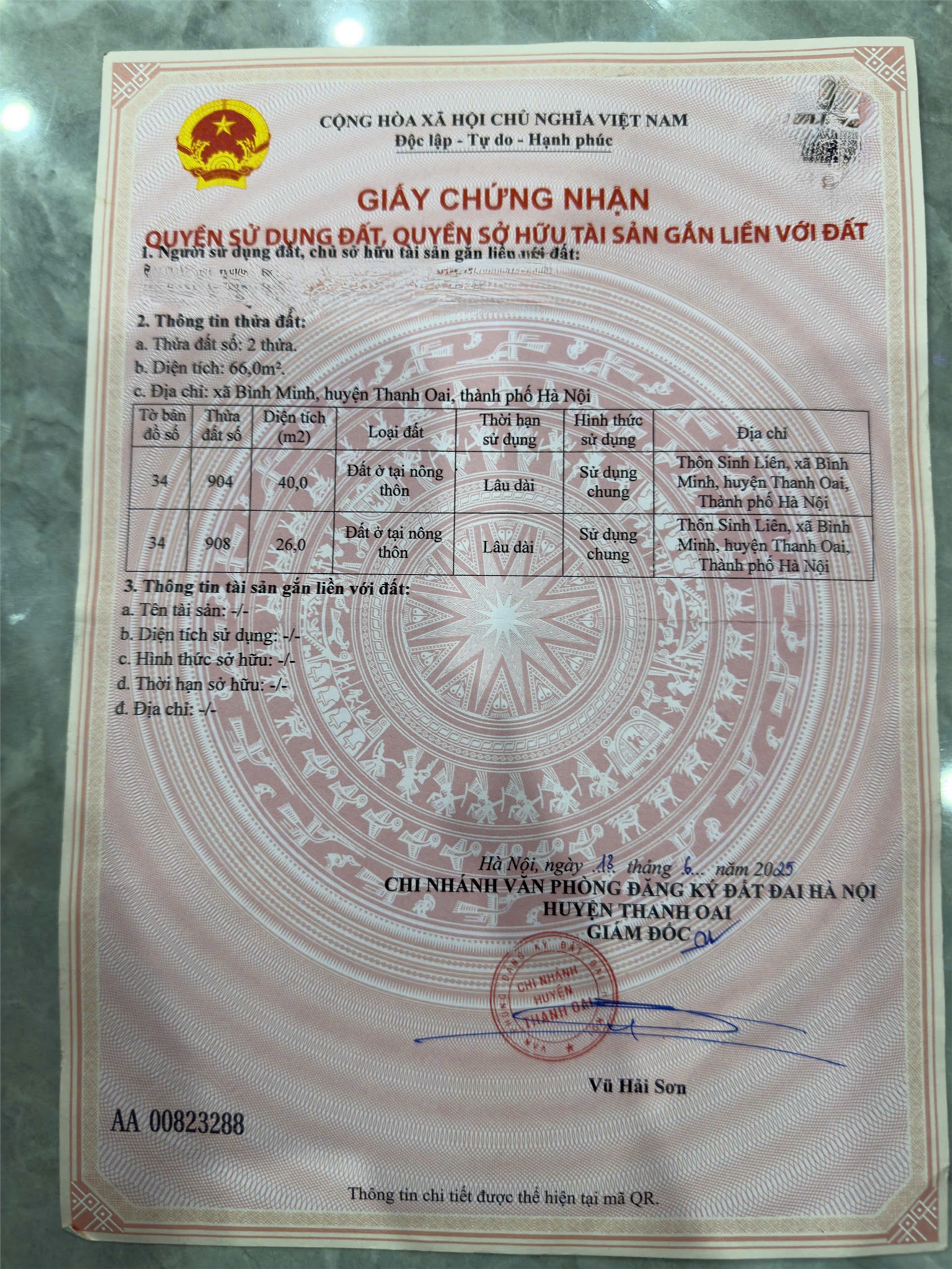 HOT HOT NHÀ  ĐẸP – GIÁ TỐT – Bán Gấp Nhà 3 Tầng Tại Sinh Liên, Xã Bình Minh, Hà Nội 15992447