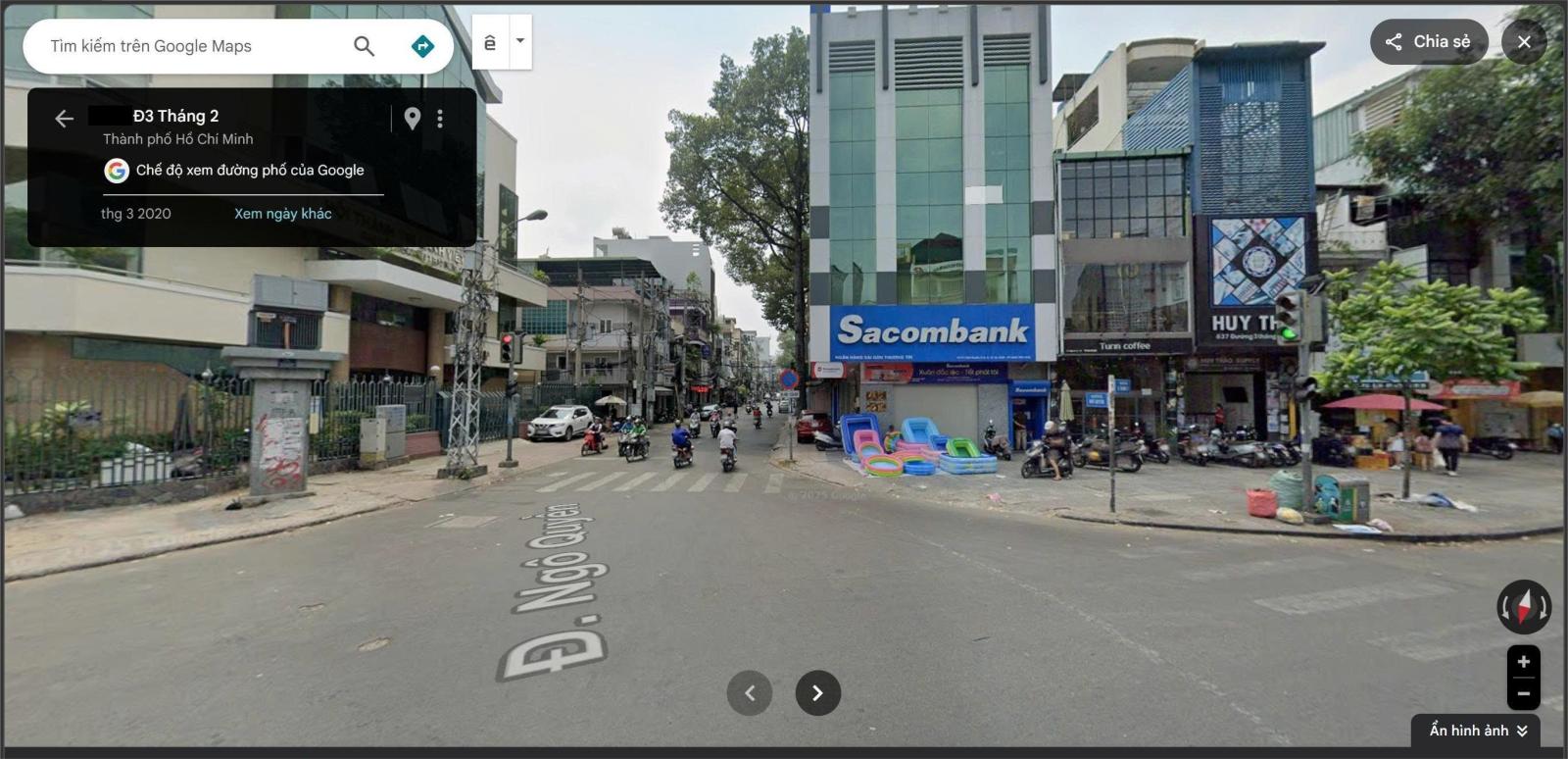 Chỉ với 11,5 tỷ đã sở hữu được nhà mặt tiền đưòng 3 tháng 2, Q10 ngay Sacombank 15992558