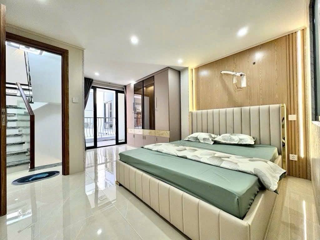 Bán nhà Lê Quang Định, 43m², 4 tầng, hẻm rộng sát MT, KD homestay 30tr/tháng, 7.1 tỷ TL 15992707