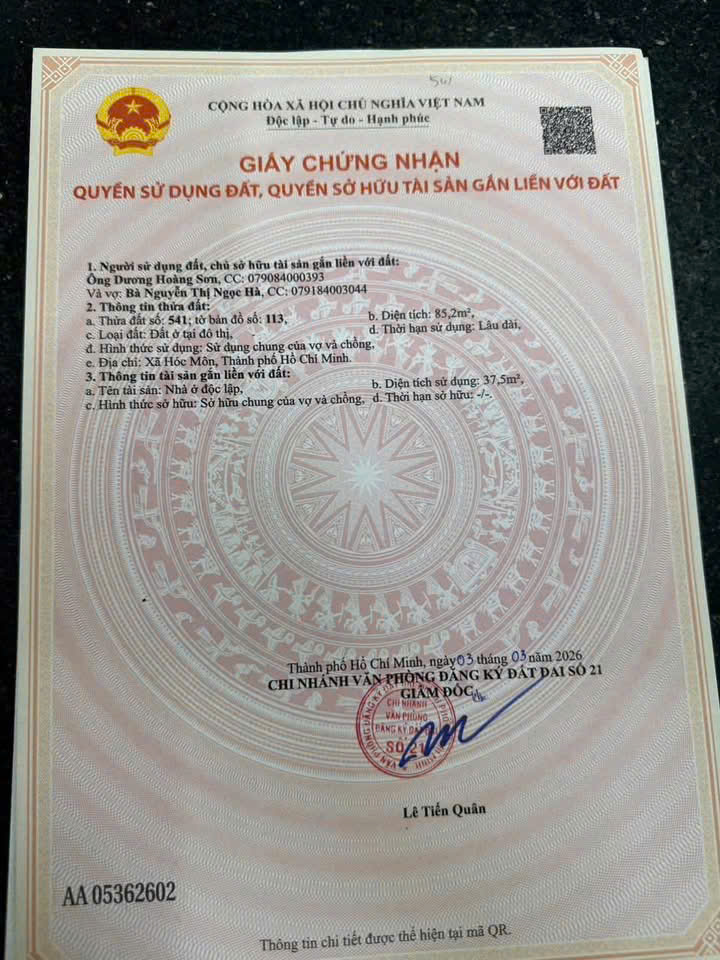 2 LÔ F0 TÂN XUÂN – TẶNG DÃY TRỌ – MT ĐƯỜNG 7M THÔNG – GIÁ SỐC 15992732