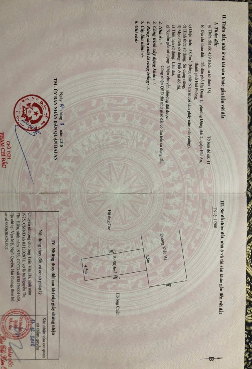 BÁN NHÀ 2,5 TẦNG MẶT ĐƯỜNG KIỀU HẠ – ĐÔNG HẢI – KINH DOANH TỐT – GIÁ 5 TỶ 15992843