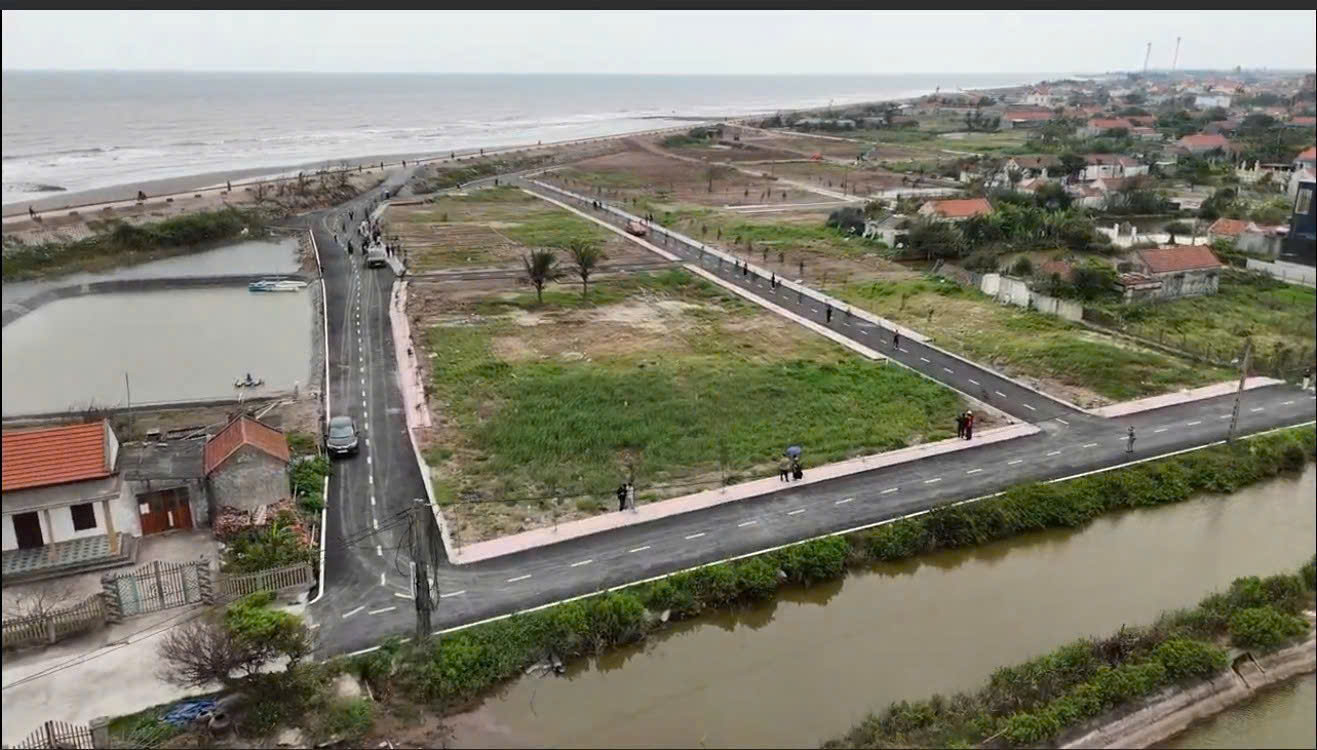 SỞ HỮU ĐẤT MẶT BIỂN THỊNH LONG NAM ĐỊNH CHỈ 1.4 TỶ PHÙ HỢP KINH DOANH GIỮ TIỀN SDCC  15993181