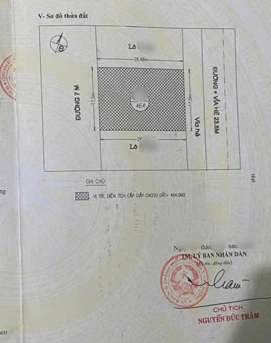 Bán lô đất thương mại sản xuất mặt đường Phạm Hùng, TP HD, 464m2, mt 17.5m, 2x tỷ 15993247