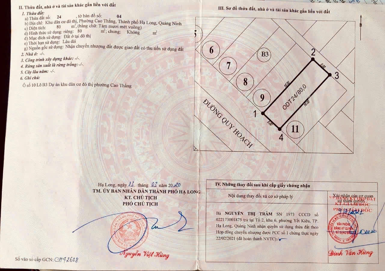 SỞ HỮU NGAY LÔ ĐẤT ĐẸP - GIÁ TỐT - Vị Trí Đắc Địa Tại KĐT Ông Nhan, Bãi Muối Cao Thắng,  Hà Lầm, Hạ 15993309