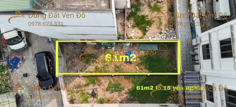 Lô Đất 61m2 oto đỗ trong đất 15993361