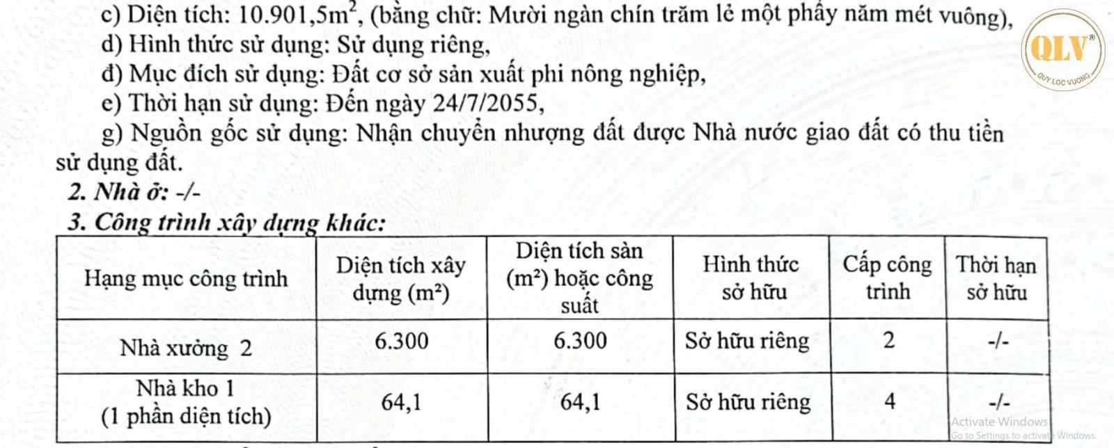 Bán nhà xưởng – TÂN UYÊN, BÌNH DƯƠNG – 10.901m² 15993458