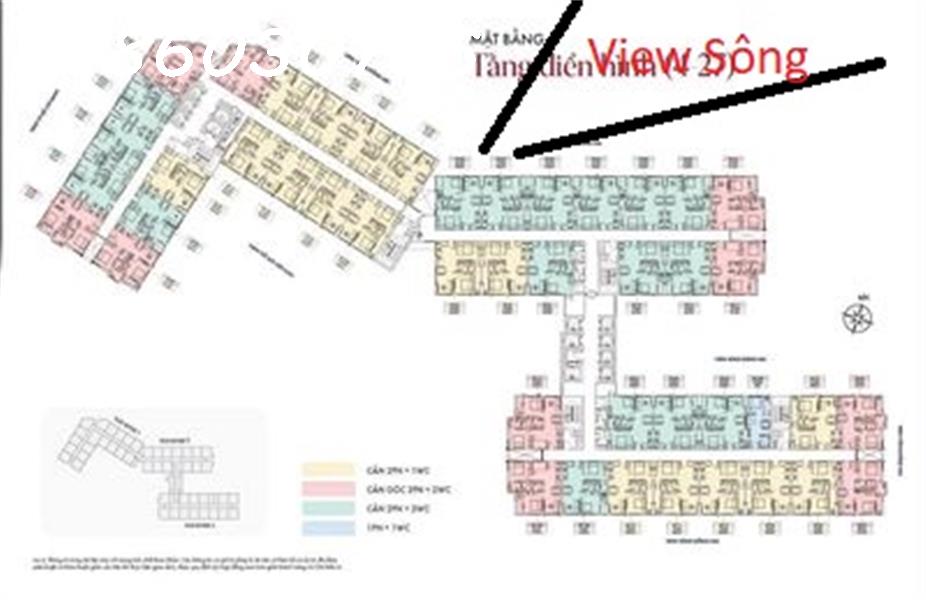 2PN 2VS TẦNG 22 – VIEW ĐẸP KHÔNG CHẮN  GIÁ 2,25 TỶ (ĐÃ VAT) 15993466