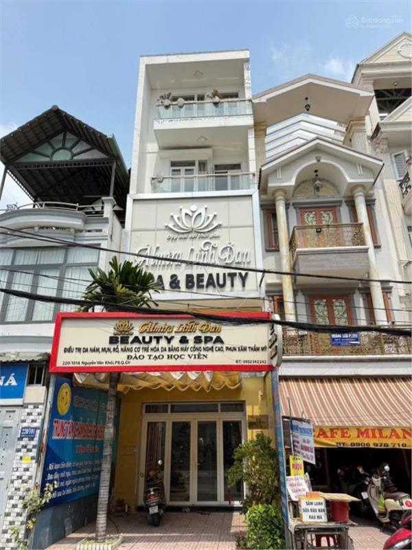 Mặt tiền Kinh doanh Nguyễn Văn Khối P9 DT 4.5x15m cn 65,1m2. Đúc 5 tầng mới. 11,9 tỷ 15993751