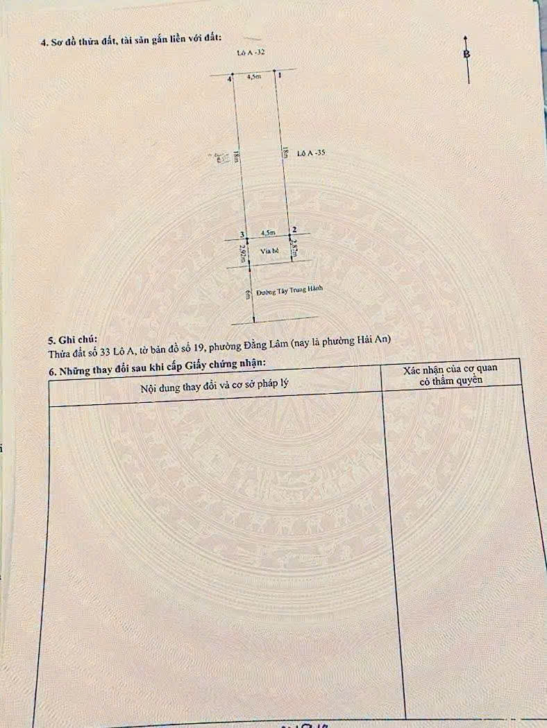 💋💋Đất mặt đường Tây Trung Hành - 162m - Mặt tiền 9m - Rất hiếm 15993755