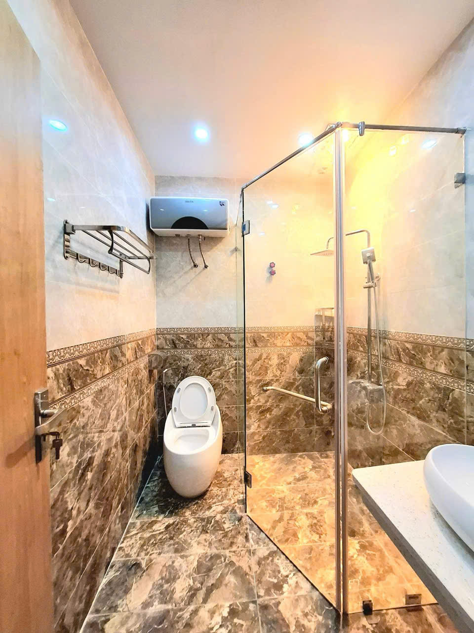 ❌❌Nhà đẹp Vĩnh Niệm - 60m 4 tầng - Đường 12m - Xây mới độc lập 15993776