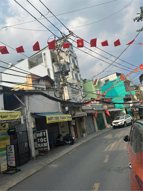 MTKD Nguyễn Văn Công DT 5,3x25m nở hậu 6,6m DTCN 105,8m2 có 8 phòng đang cho thuê 30tr/th 17tỷ TL 15993801