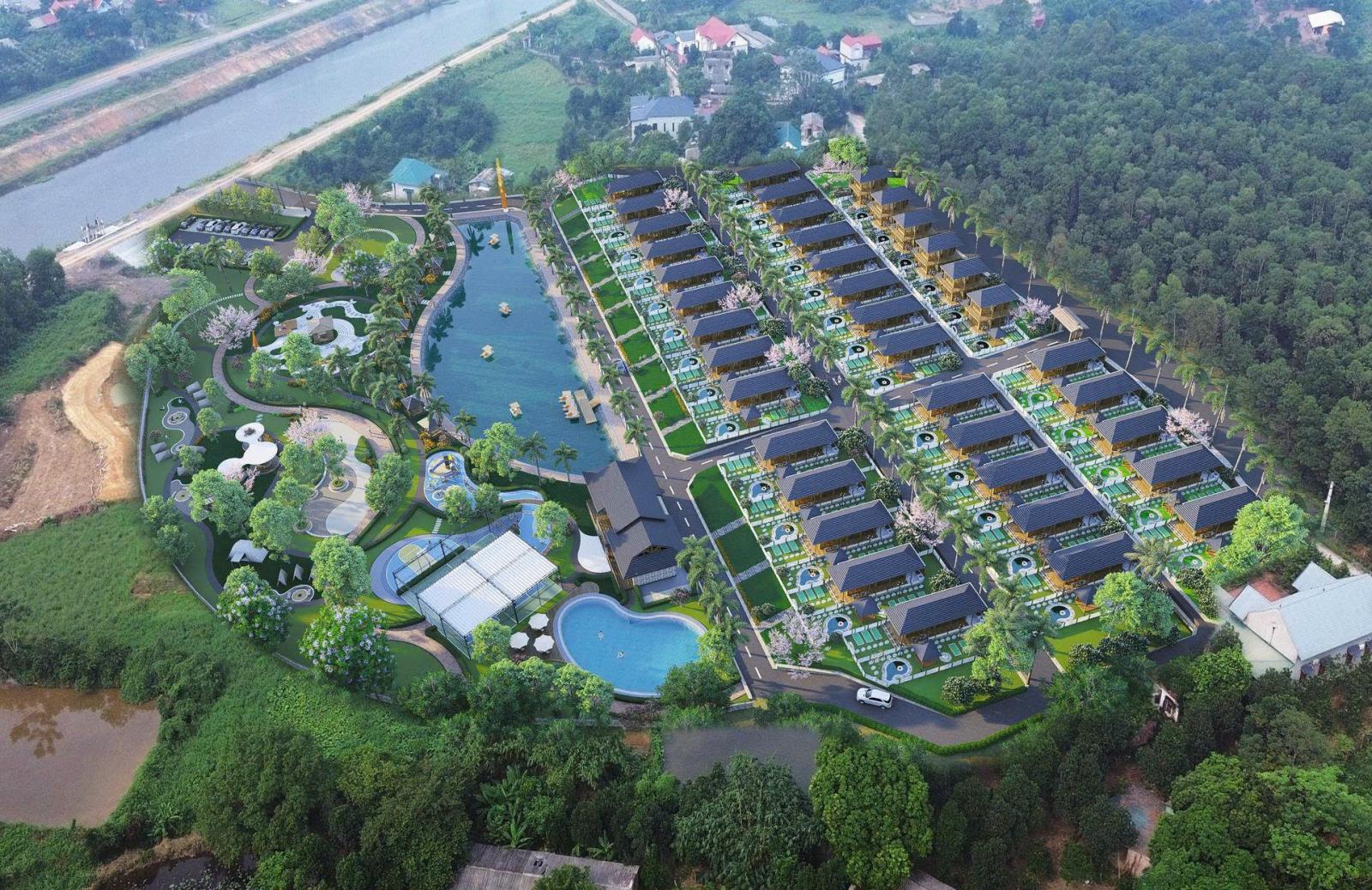 Đất ba vì 110m2 mặt tiền 7m view núi tản và sát suối hai chỉ hơn 1 tỷ 15993831