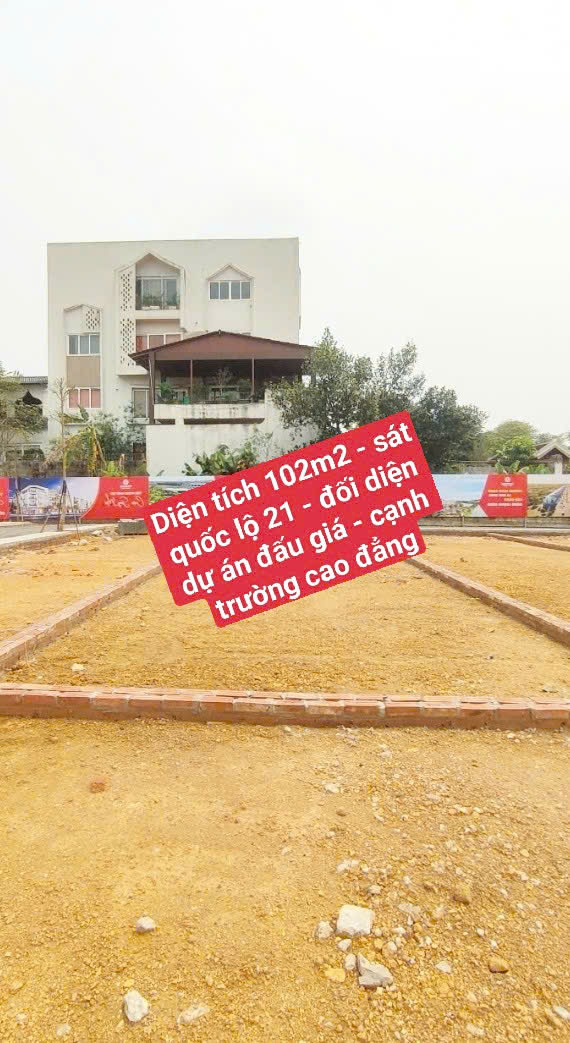 Cơ hội đầu tư 102m2 thổ cư ngay gần dự án nhà ở xã hội và công viên xanh 15993836