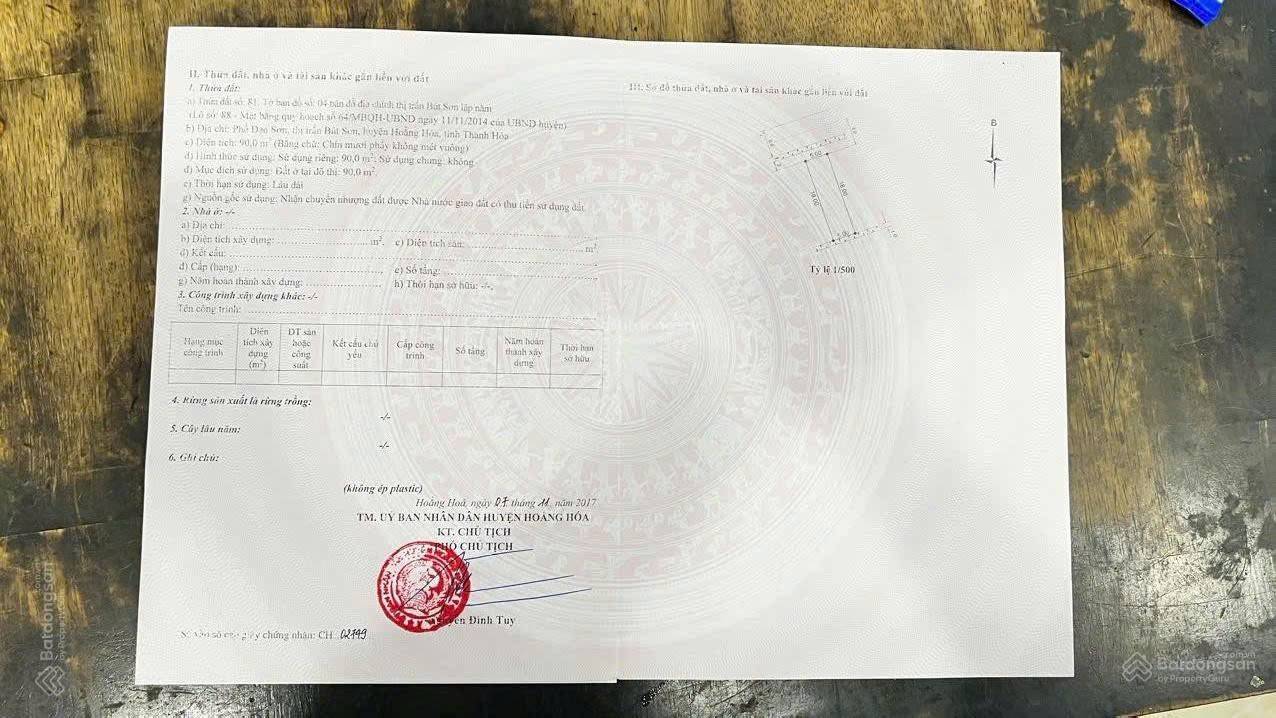 NHÀ ĐẸP – GIÁ TỐT –BÁN NHANH NHÀ HÀNG, Nam Sông Gòng –Thị trấn Bút Sơn –Huyện Hoằng Hóa –Thanh Hóa 15993847