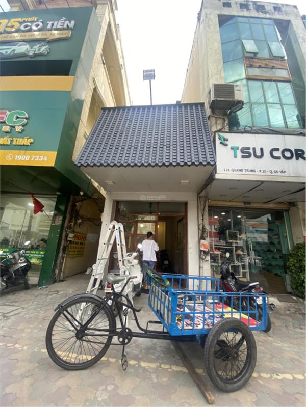 Mặt Tiền Quang Trung 4x17m cn 51m2. Đang kinh doanh coffee. Giá 9,7 tỷ 15993867