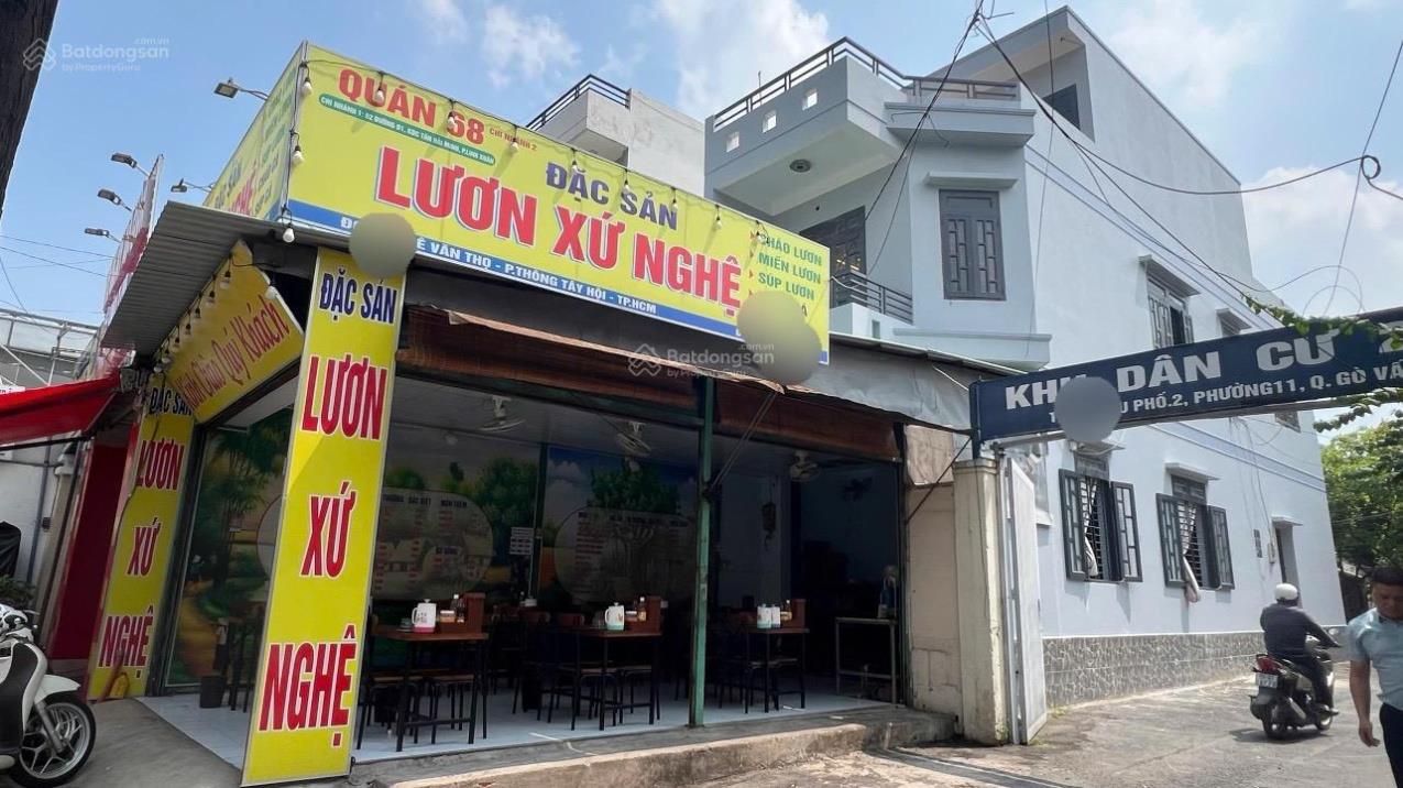 Mặt tiền Lê Văn Thọ P11 ngay CV Làng Hoa. Nhà 3 Tầng DT 4x24m. HĐT 27tr/th. Giá 15,5 tỷ (tl) 15993875