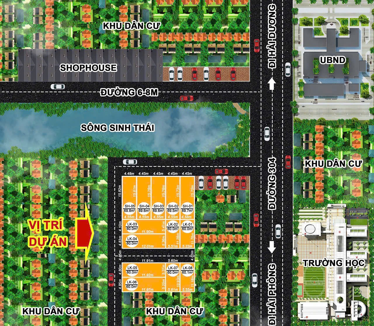 ĐẤT CHÍNH CHỦ - 2 MẶT TIỀN Lô LK-04 Chân Cầu Quang Thanh Nối Với Hải Phòng Và Hải Dương 15993878