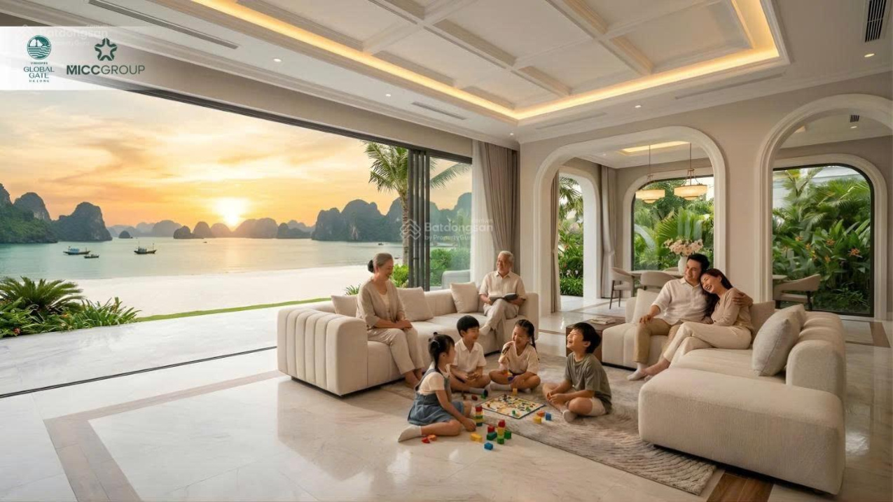 Biệt thự 162m², mặt tiền 9m, xây 4 tầng, tổng sàn 373m² view đẹp Vinhomes Hạ Long 15993953