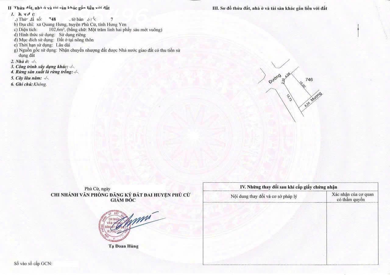 Siêu phẩm - Còn 1 lô góc duy nhất tại Quang Xá, Quang Hưng 15994020