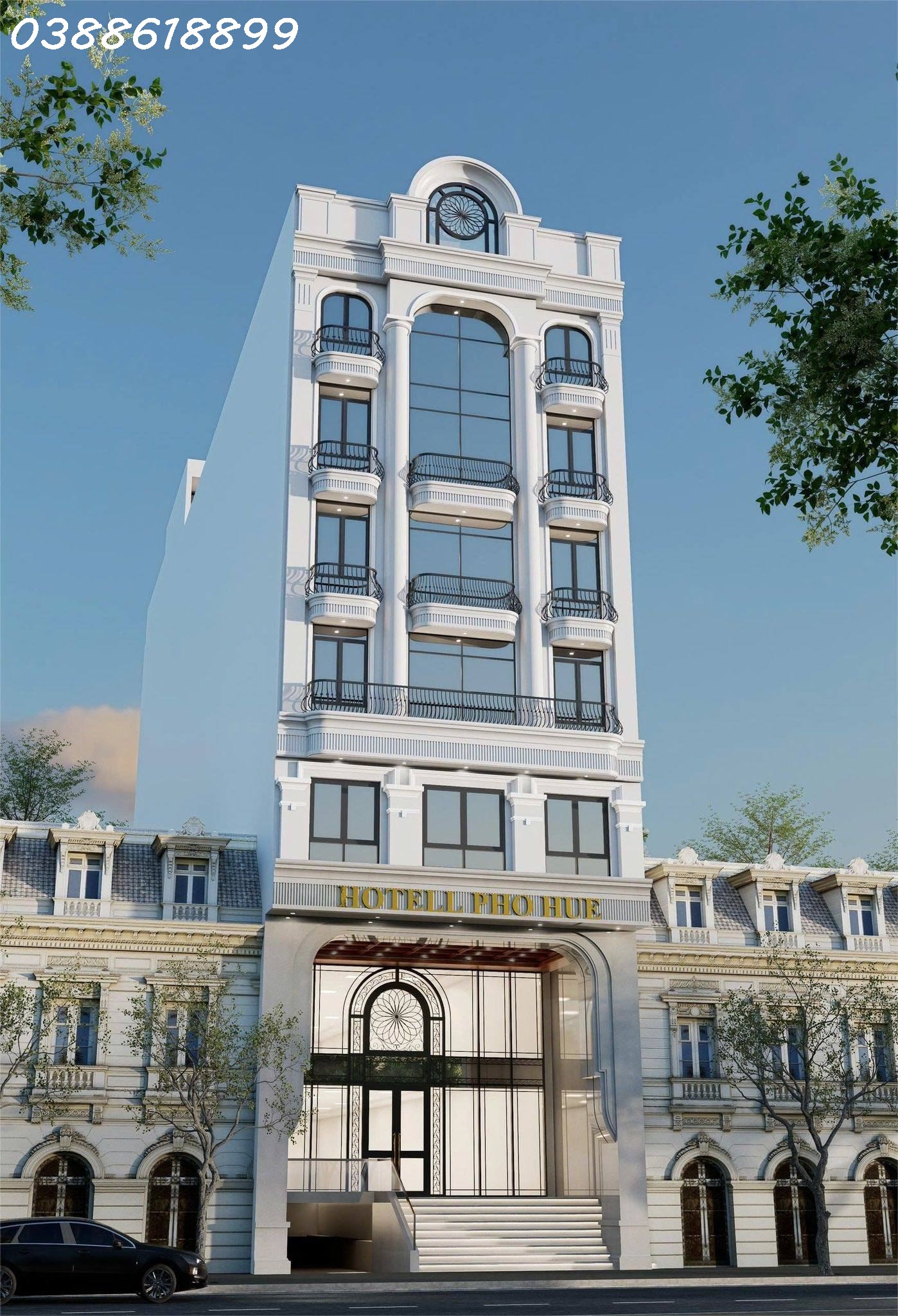 🏡 BÁN TOÀ KHÁCH SẠN MẶT PHỐ HUẾ - HAI BÀ TRƯNG - 386M2 - 11 TẦNG - MT 10M - GIÁ 520 TỶ 15994033