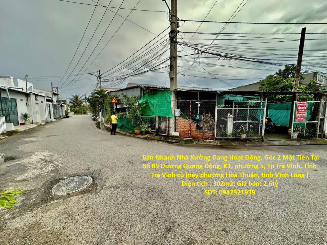 GIÁ TỐT - CHÍNH CHỦ Cần Bán Nhanh Nhà Xưởng Đang Hoạt Động, Góc 2 Mặt Tiền Tại TP Trà Vinh, Tỉnh 15994138