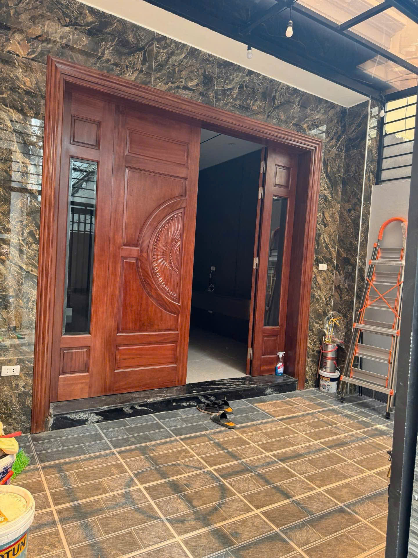 Nhà đẹp- ô tô đỗ sát cổng- cách ô tô gần trường chợ dân xây bàn giao mới 100% cực rẻ 15994175