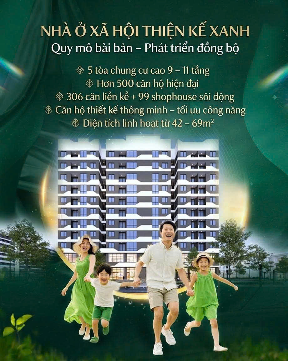 NHÀ Ở XÃ HỘI THIỆN KẾ XANH 15994191