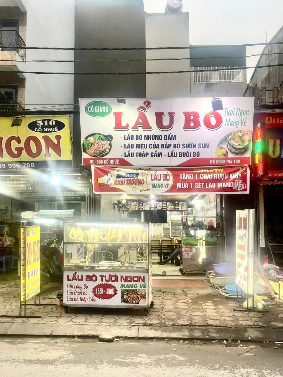 SANG NHƯỢNG QUÁN ĂN TẠI BẮC TỪ LIÊM, HÀ NỘI - NGAY CỬA NGÕ CÁC TRƯỜNG 15994226